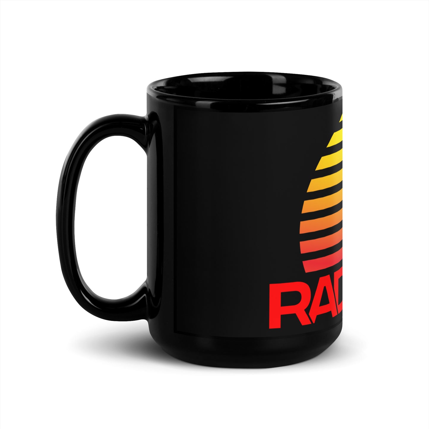 O - RADIEGO SUN LOGO BLACK MUG