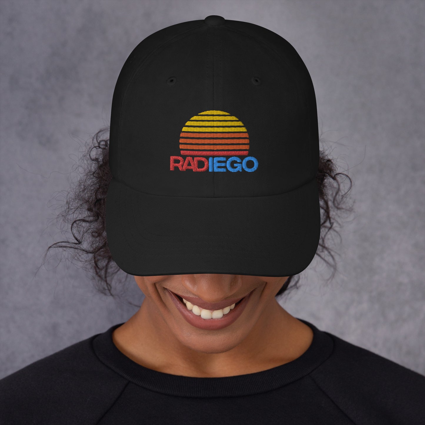 O - RADIEGO SUN LOGO BLACK HAT