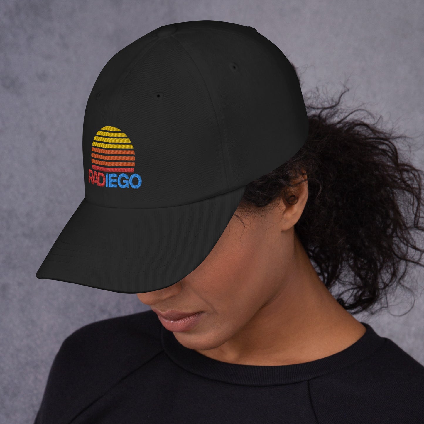 O - RADIEGO SUN LOGO BLACK HAT