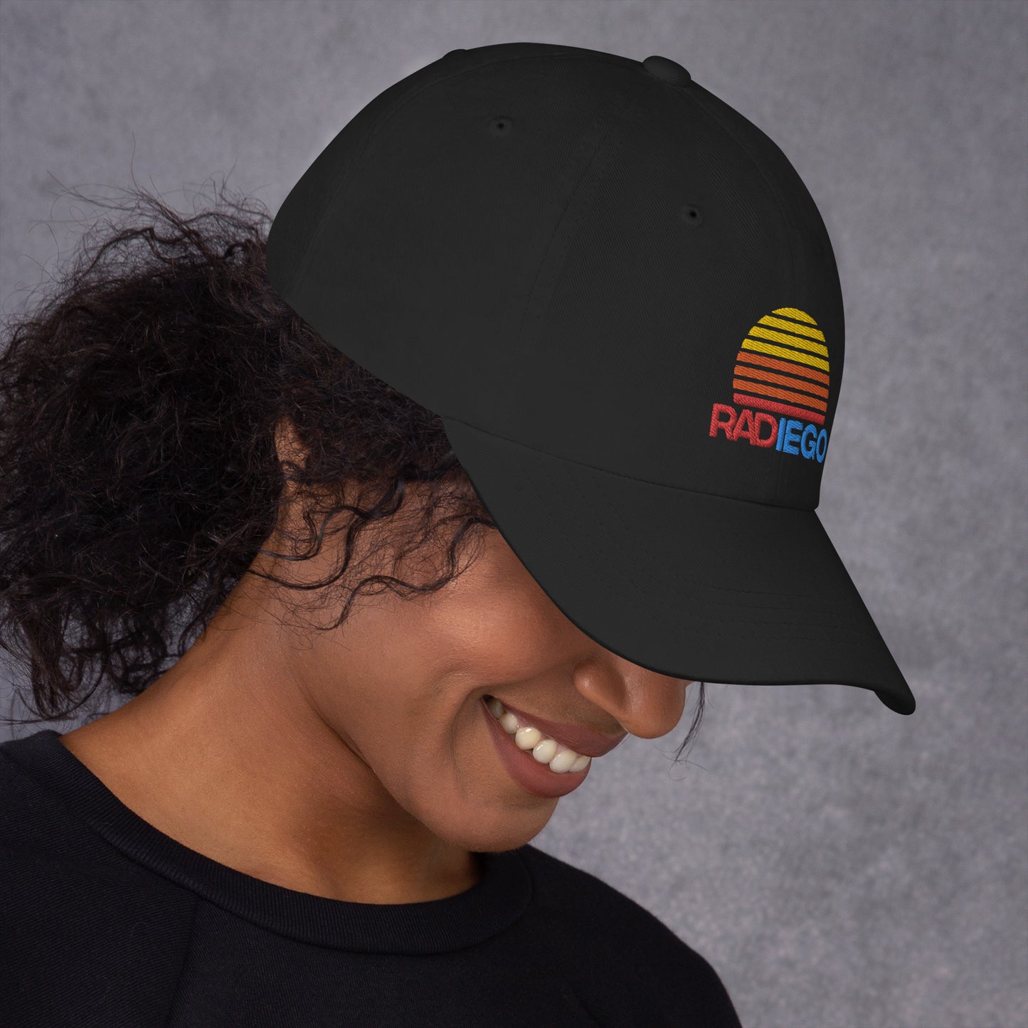 O - RADIEGO SUN LOGO BLACK HAT