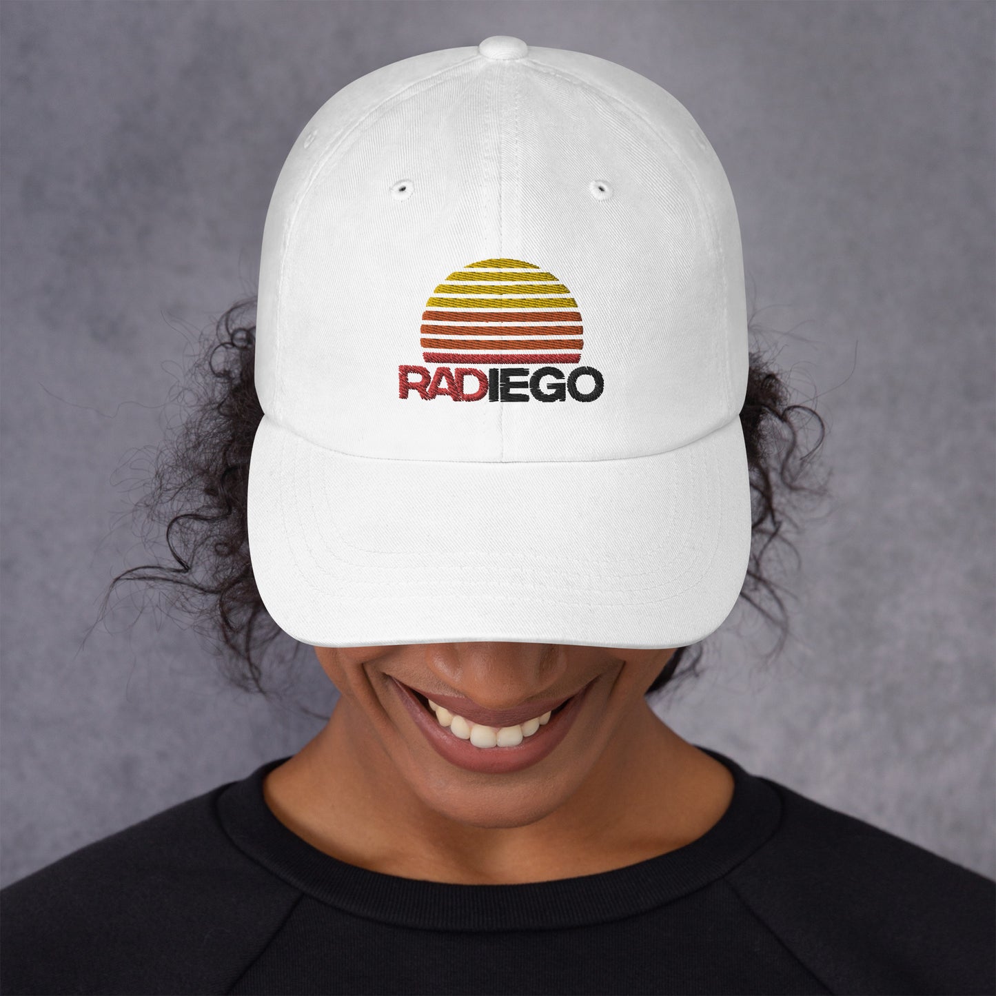 O - RADIEGO SUN LOGO WHITE HAT