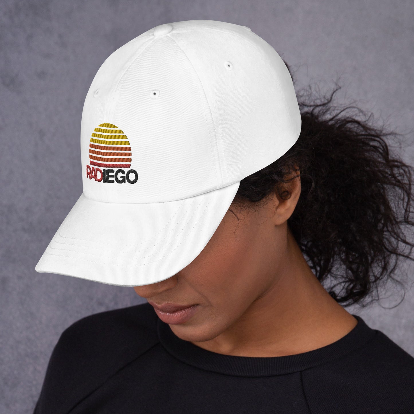 O - RADIEGO SUN LOGO WHITE HAT