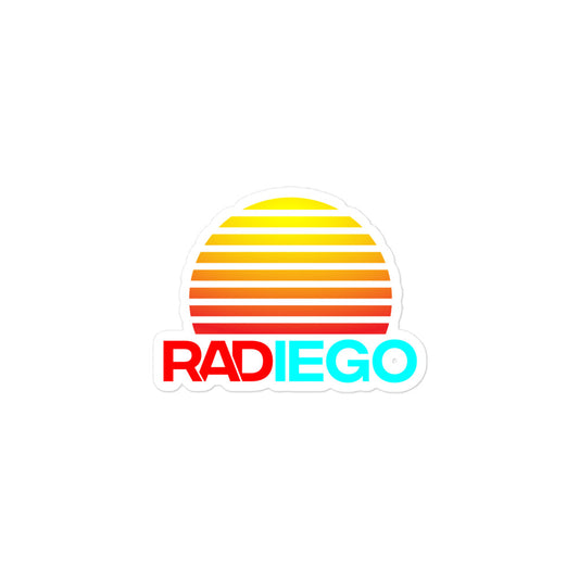 O - RADIEGO SUN LOGO STICKERS