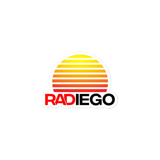 O - RADIEGO SUN LOGO STICKERS