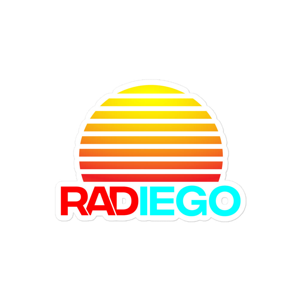 O - RADIEGO SUN LOGO STICKERS