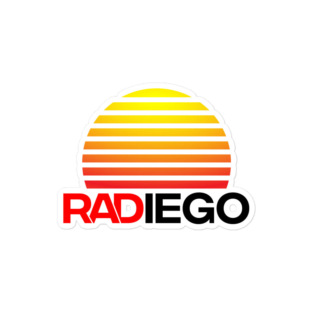 O - RADIEGO SUN LOGO STICKERS