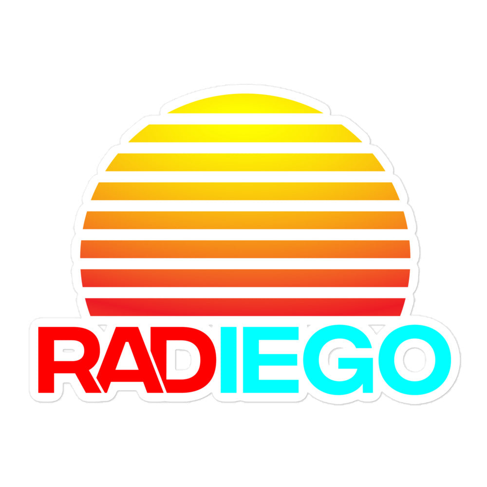 O - RADIEGO SUN LOGO STICKERS