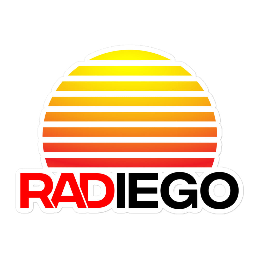 O - RADIEGO SUN LOGO STICKERS