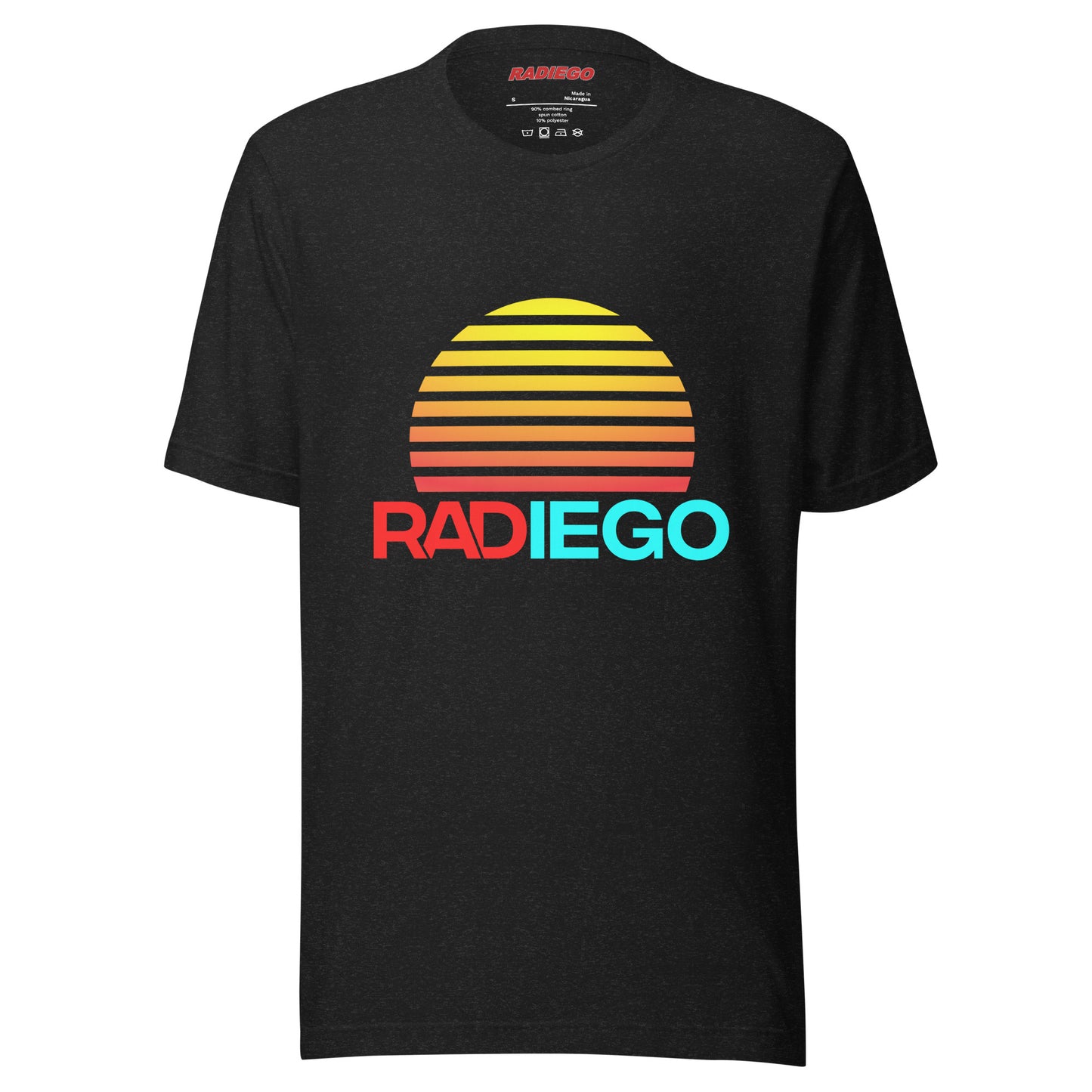 O - RADIEO SUN LOGO TEE BLACK