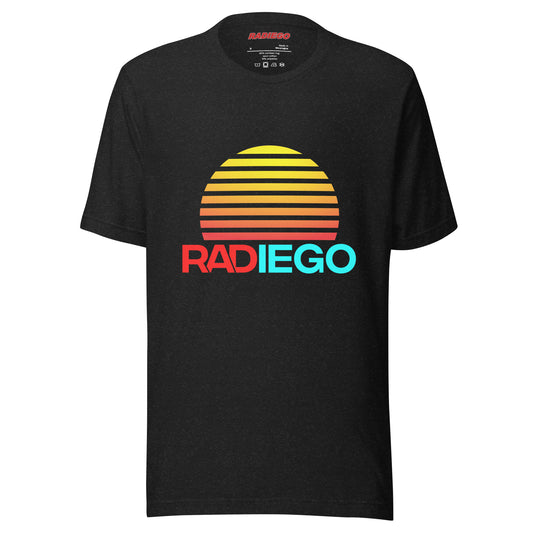 O - RADIEO SUN LOGO TEE BLACK