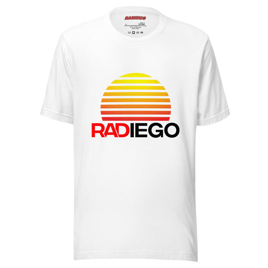 O - RADIEGO SUN LOGO TEE WHITE