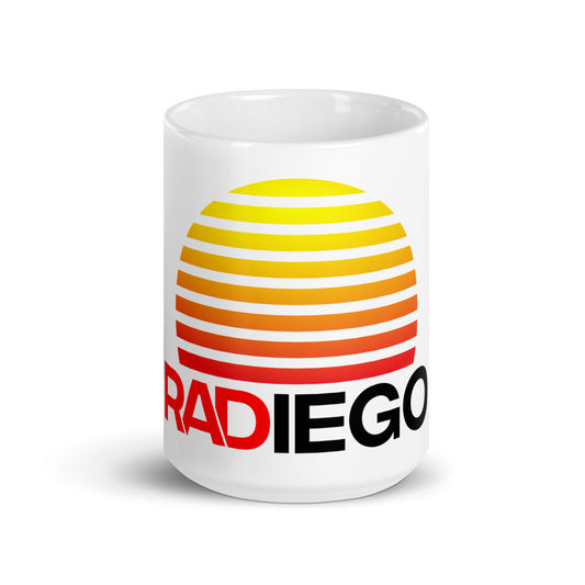 O - RADIEGO SUN LOGO WHITE MUG