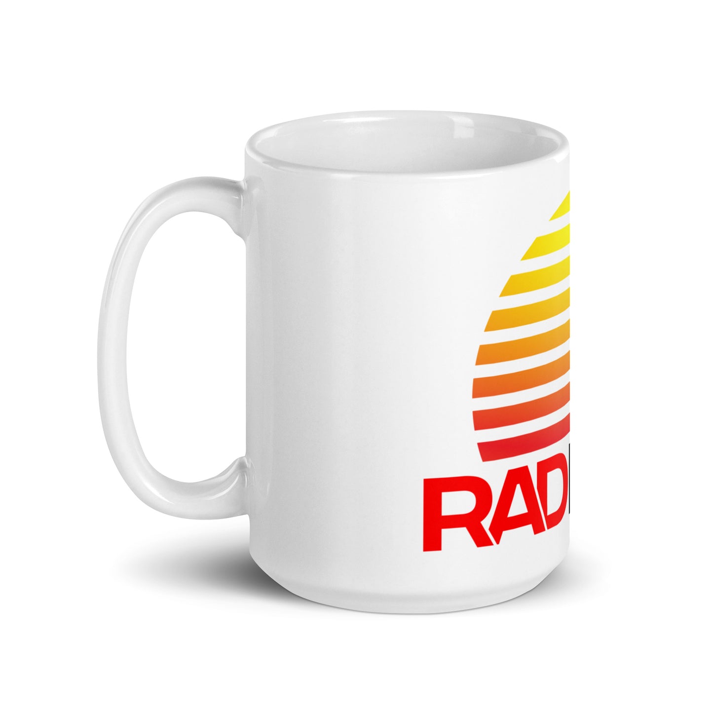 O - RADIEGO SUN LOGO WHITE MUG